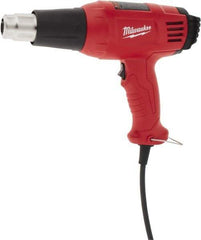 Milwaukee Tool - 140 to 1,040°F Heat Setting, 14.8 CFM Air Flow, Heat Gun - 120 Volts, 11.6 Amps, 1,400 Watts, 10.13' Cord Length - Best Tool & Supply