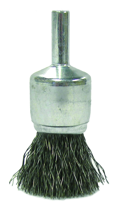 3/4'' Diameter - Steel Wire End Brush - Best Tool & Supply