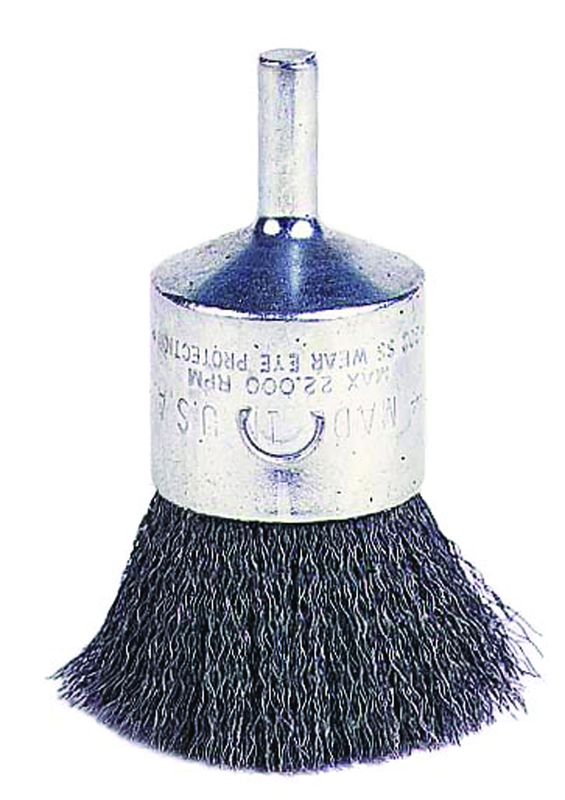 1'' Diameter - Steel Wire End Brush - Best Tool & Supply