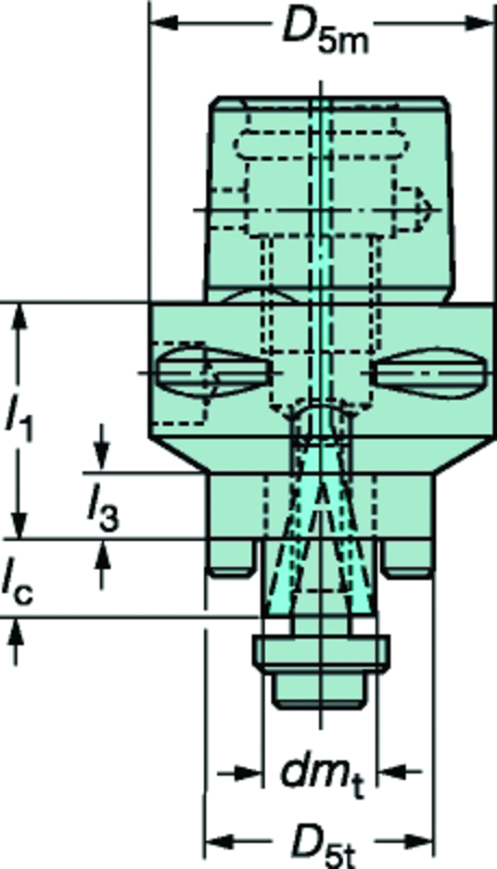 C539105C16035 Capto® Adapter - Best Tool & Supply