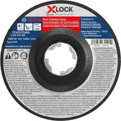 Bosch - Cutoff Wheels Tool Compatibility: GWX10-45DE, GWX10-45E, GWX10-45PE, GWX13-50, GWX13-50VSP,GWX18V-50PCN Wheel Diameter (Inch): 4-1/2 - Best Tool & Supply