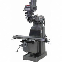 Jet - Knee Milling Machines Spindle Speed Control: Electronic Variable Speed Table Length (Inch): 10 - Best Tool & Supply