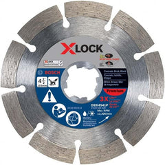 Bosch - Wet & Dry-Cut Saw Blades Blade Diameter (Inch): 4-1/2 Blade Material: Diamond-Tipped - Best Tool & Supply