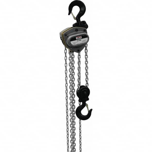 Jet - 10,000 Lb Capacity, 50' Lift Height, Manual Chain Hoist - Best Tool & Supply