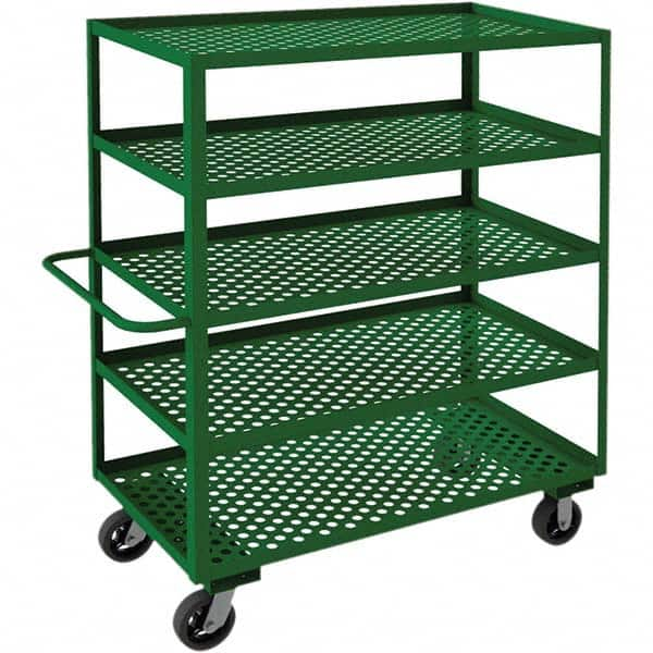 Durham - 2,000 Lb Capacity, 24-1/4" Wide x 54-1/4" Long x 63" High Mobile Cart - Best Tool & Supply