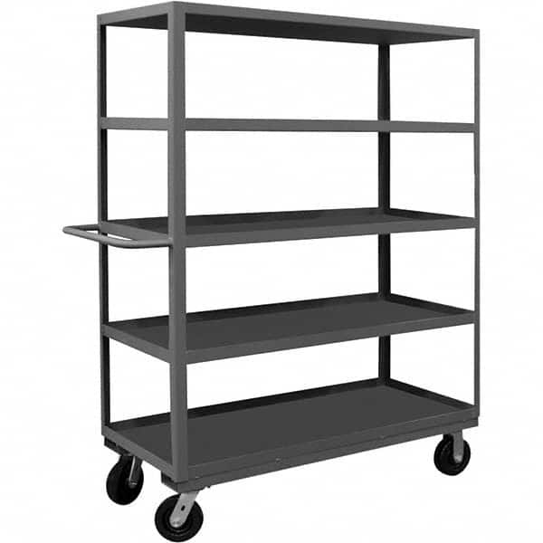 Durham - 3,000 Lb Capacity, 24-1/4" Wide x 54-1/4" Long x 68" High Heavy Duty Service Cart - Best Tool & Supply