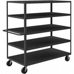 Durham - 3,600 Lb Capacity, 30-1/4" Wide x 66-1/4" Long x 66-1/2" High Heavy Duty Service Cart - Best Tool & Supply