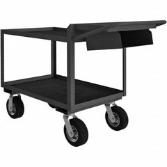 Durham - 1,200 Lb Capacity, 24-1/4" Wide x 64-3/8" Long x 38" High Mobile Cart - Best Tool & Supply