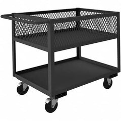 Durham - 1,400 Lb Capacity, 24-3/8" Wide x 42-1/4" Long x 35-1/8" High Heavy Duty Service Cart - Best Tool & Supply