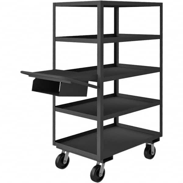 Durham - 3,600 Lb Capacity, 24-1/4" Wide x 52-3/8" Long x 65" High Order Picking Cart - Best Tool & Supply