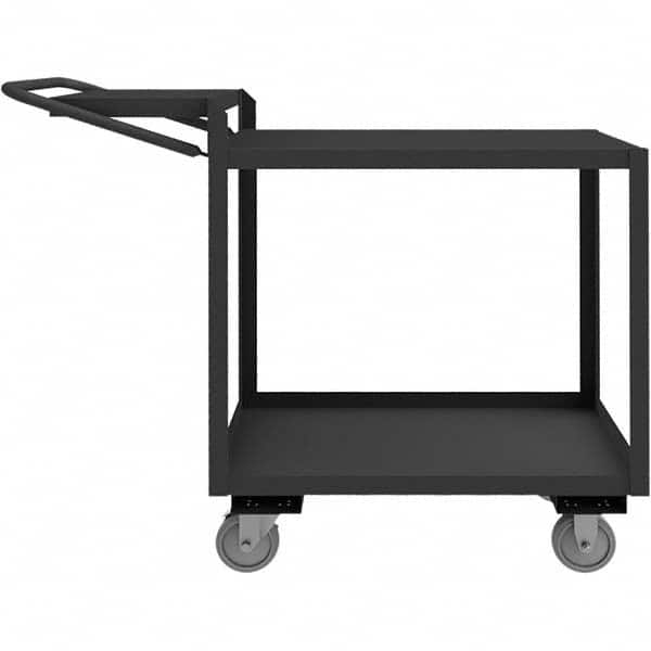 Durham - 1,200 Lb Capacity, 18-1/4" Wide x 48-3/8" Long x 40-1/4" High Order Picking Cart - Best Tool & Supply