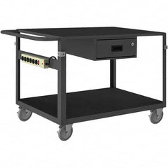 Durham - 1,000 Lb Capacity, 25-1/8" Wide x 42-11/16" Long x 34" High Instrument Cart - Best Tool & Supply