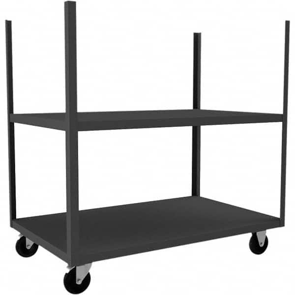 Durham - 1,400 Lb Capacity, 30-1/4" Wide x 48-1/4" Long x 48-1/16" High Mobile Cart - Best Tool & Supply