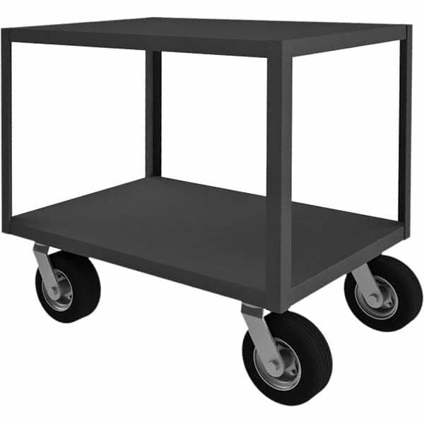 Durham - 1,200 Lb Capacity, 24-1/4" Wide x 36-1/4" Long x 34" High Instrument Cart - Best Tool & Supply