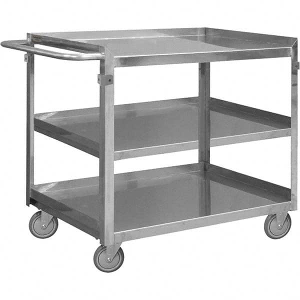 Durham - 600 Lb Capacity, 22-1/2" Wide x 42-7/16" Long x 34" High Mobile Cart - Best Tool & Supply