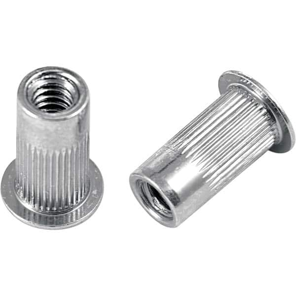 Marson - Rivet Nuts Type: Open End Material: Aluminum - Best Tool & Supply