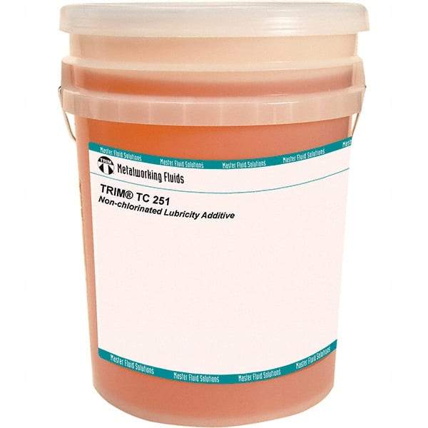 Master Fluid Solutions - 5 Gal Pail Lube/Emulsifier Additive - Low Foam, Series Trim TC251 - Best Tool & Supply