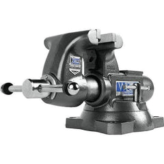 Wilton - Bench & Pipe Combination Vises Jaw Width (Inch): 5-1/2 Jaw Opening Capacity (Inch): 3-5/8 - Best Tool & Supply