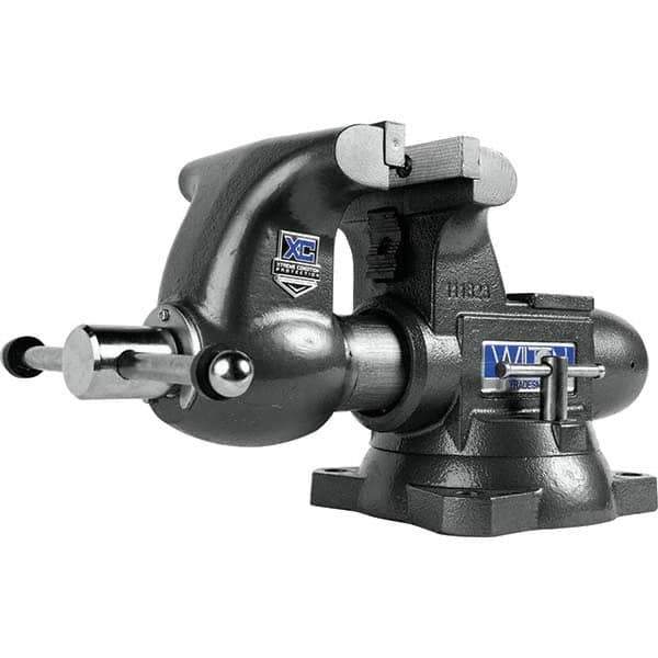 Wilton - Bench & Pipe Combination Vises Jaw Width (Inch): 6-1/2 Jaw Opening Capacity (Inch): 4-1/4 - Best Tool & Supply