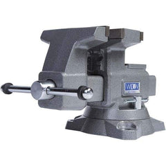 Wilton - Bench & Pipe Combination Vises Jaw Width (Inch): 6-1/2 Jaw Opening Capacity (Inch): 7-1/4 (Regular); 12-3/4 (Reversed) - Best Tool & Supply