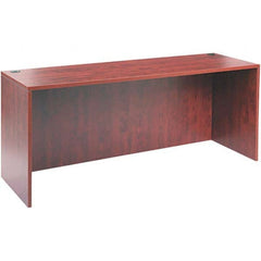 Bookcases; Color: Medium Cherry; Number of Shelves: 9; Width (Inch): 70.63 in; Width (Decimal Inch): 70.6300; 70.63 in; Depth (Inch): 73.23 in; Material: Laminate; Color: Medium Cherry; Material: Laminate; Overall Depth: 73.23 in; Overall Width: 70.63 in;