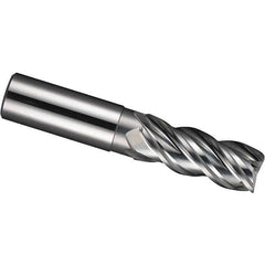 SGS - 16mm, 2.52" LOC, 0.63" Shank Diam, 4.921" OAL, 4 Flute, Solid Carbide Square End Mill - Best Tool & Supply