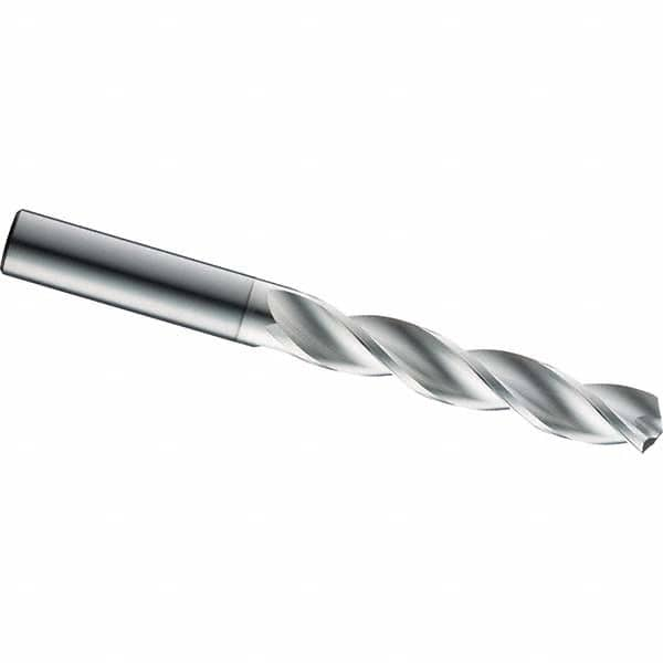 SGS - 9.2mm 124° Spiral Flute Solid Carbide Screw Machine Drill Bit - Best Tool & Supply