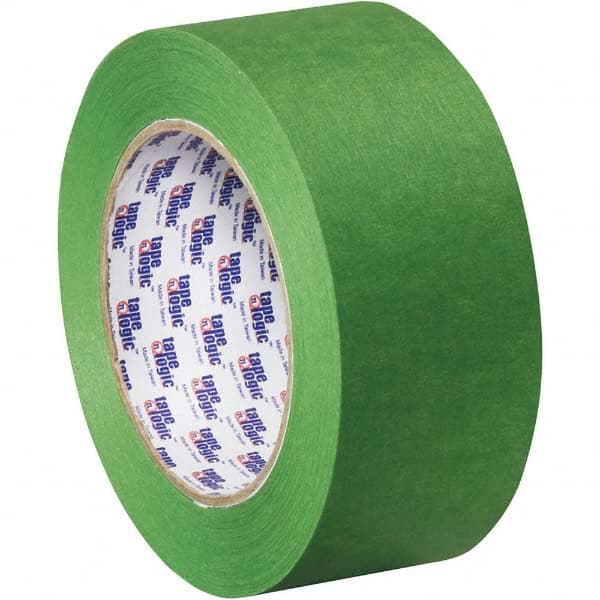 Tape Logic - Pack of (24), 60 Yd Rolls 2" Green Crepe Paper Painter's Tape - Best Tool & Supply