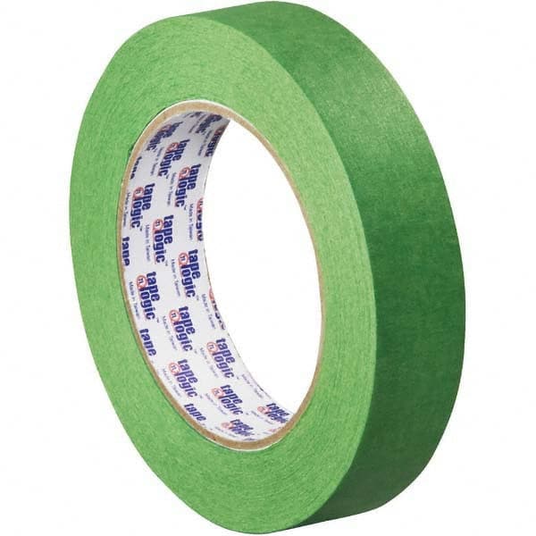 Tape Logic - Pack of (36), 60 Yd Rolls 1" Green Crepe Paper Painter's Tape - Best Tool & Supply