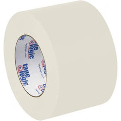 Tape Logic - Pack of (6), 60 Yd Rolls 3" White Crepe Paper Masking Paper - Best Tool & Supply