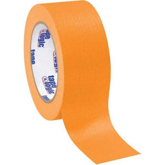 Tape Logic - Pack of (12), 60 Yd Rolls 2" Orange Crepe Paper Masking Tape - Best Tool & Supply