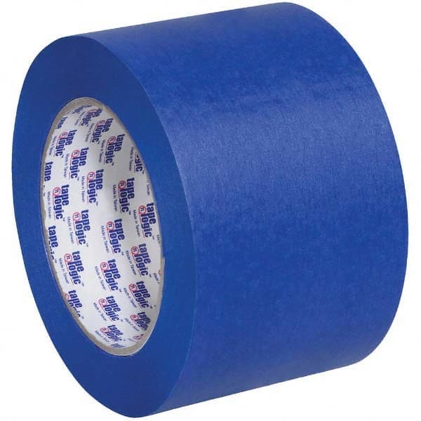 Tape Logic - Pack of (16), 60 Yd Rolls 3" Blue Crepe Paper Painter's Tape - Best Tool & Supply