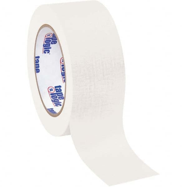 Tape Logic - Pack of (12), 60 Yd Rolls 2" White Crepe Paper Masking Tape - Best Tool & Supply