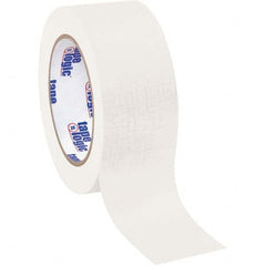 Tape Logic - Pack of (12), 60 Yd Rolls 2" White Crepe Paper Masking Tape - Best Tool & Supply