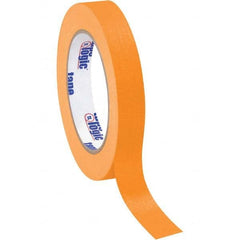 Tape Logic - Pack of (12), 60 Yd Rolls 3/4" Orange Crepe Paper Masking Tape - Best Tool & Supply