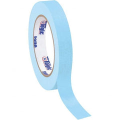 Tape Logic - Pack of (12), 60 Yd Rolls 3/4" Light Blue Crepe Paper Masking Tape - Best Tool & Supply