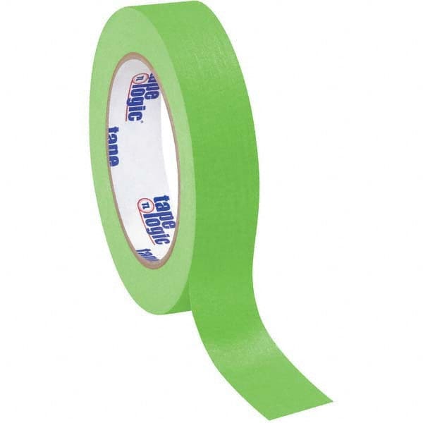 Tape Logic - Pack of (12),60 Yd Rolls 1" Light Green Crepe Paper Masking Tape - Best Tool & Supply