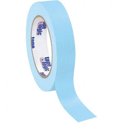 Tape Logic - Pack of (12), 60 Yd Rolls 1" Light Blue Crepe Paper Masking Tape - Best Tool & Supply