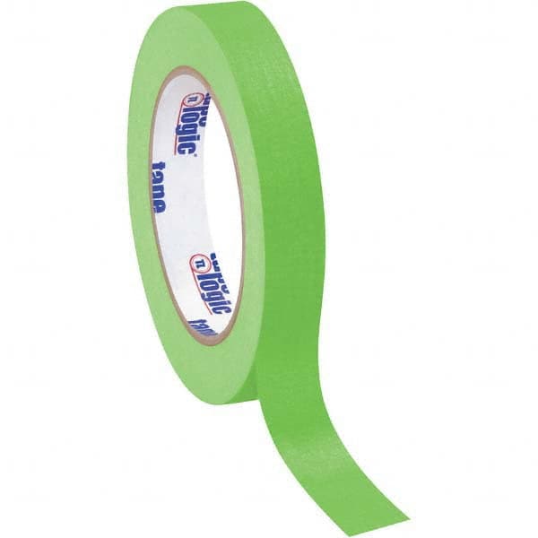 Tape Logic - Pack of (12), 60 Yd Rolls 3/4" Light Green Crepe Paper Masking Tape - Best Tool & Supply