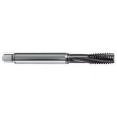 M6x0.50 4HX 3-Flute Cobalt Semi-Bottoming 10 degree Spiral Flute Tap-TiAlN - Best Tool & Supply