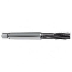 M10x1.0 4HX 3-Flute Cobalt Semi-Bottoming 10 degree Spiral Flute Tap-TiAlN - Best Tool & Supply