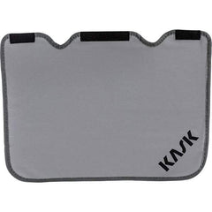 Kask America - Polyester Hard Hat Neck Shade - Adhesive Attachment, Gray, Compatible with KASK Superplasma - Best Tool & Supply