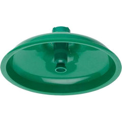 Haws - 11" Long x 11" Wide x 4" High, Plastic Plumbed Wash Station Showerhead - Green Matting - Best Tool & Supply