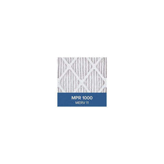 Pleated Air Filter: 20 x 30 x 1″, MERV 11, 88% Efficiency Polypropylene