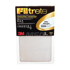 Pleated Air Filter: 16 x 25 x 1″, MERV 13, 96% Efficiency Polypropylene