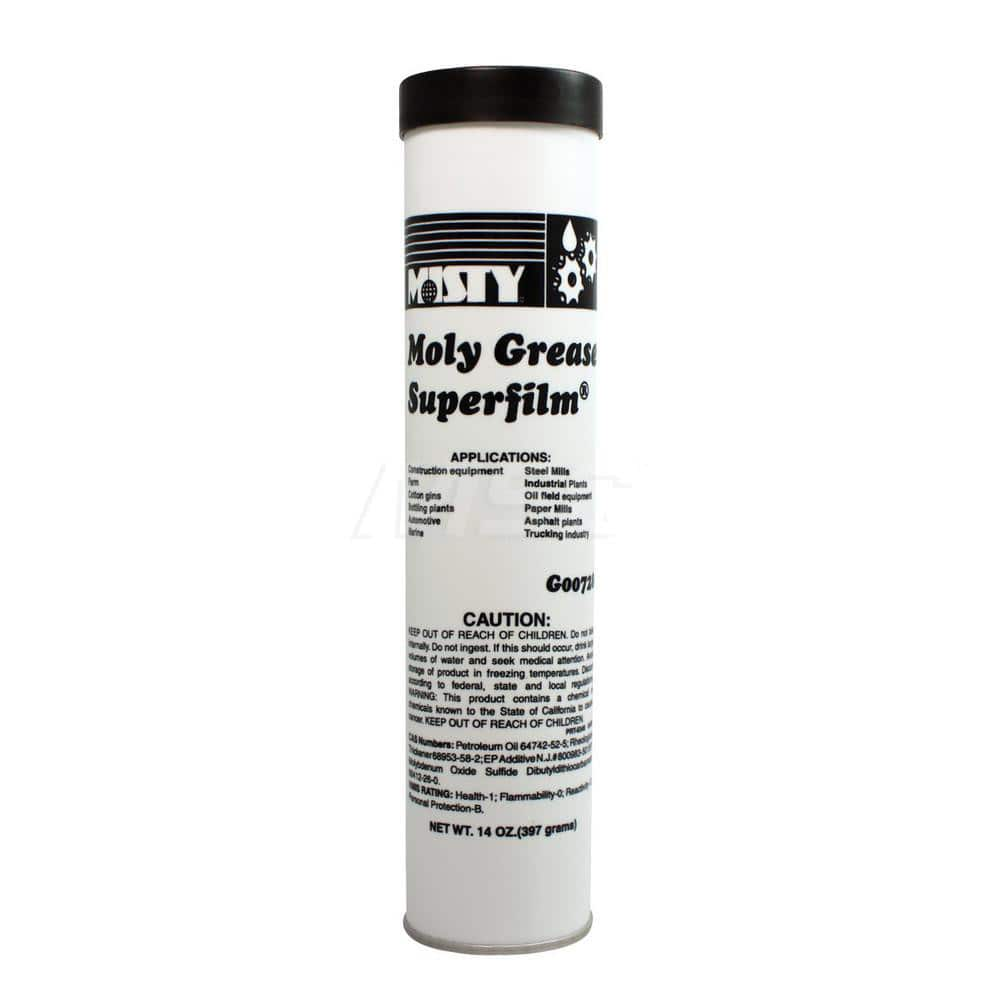 Grease Cartridge: 14 oz Tube Gray & Black