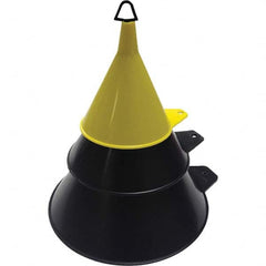 Funnel King - Oil Funnels & Can Oiler Accessories Type: Funnel Set Material: Polyethylene - Best Tool & Supply