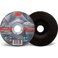 3M - Depressed-Center Wheels Wheel Diameter (Inch): 4-1/2 Wheel Thickness (Decimal Inch): 0.0940 - Best Tool & Supply