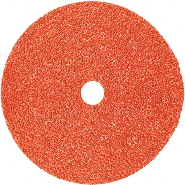 Fiber Disc: 7/8″ Hole, Ceramic Orange