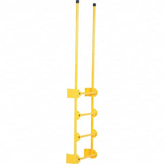 Vestil - 89-1/2" High 300 Lb Capacity 4 Step Fixed Ladder - Best Tool & Supply